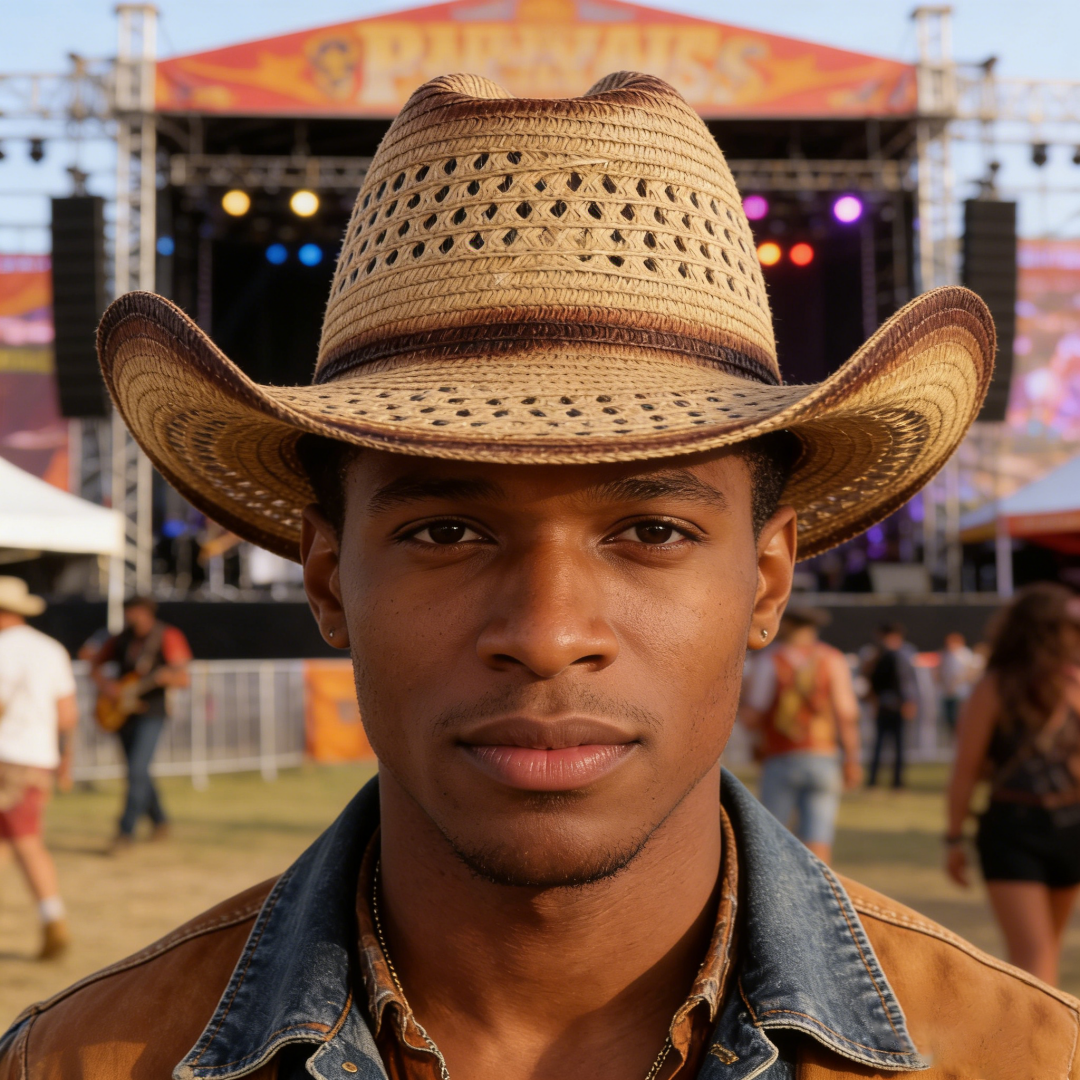 1PC Straw Western Cowboy Hat H – Cowboy Hat Straw Bewertung und Preis
