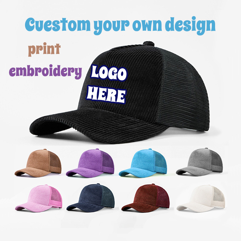 Corduroy Mesh Sport Cap Custom – Corduroy Cap 5 Panel Bewertung und Preis