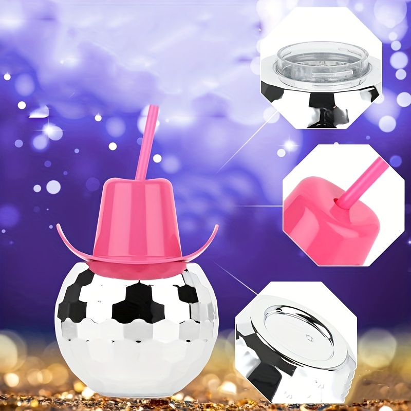 Disco Ball Cowboy Hat Tumbler  – Cowboy Hat Straw Bewertung und Preis