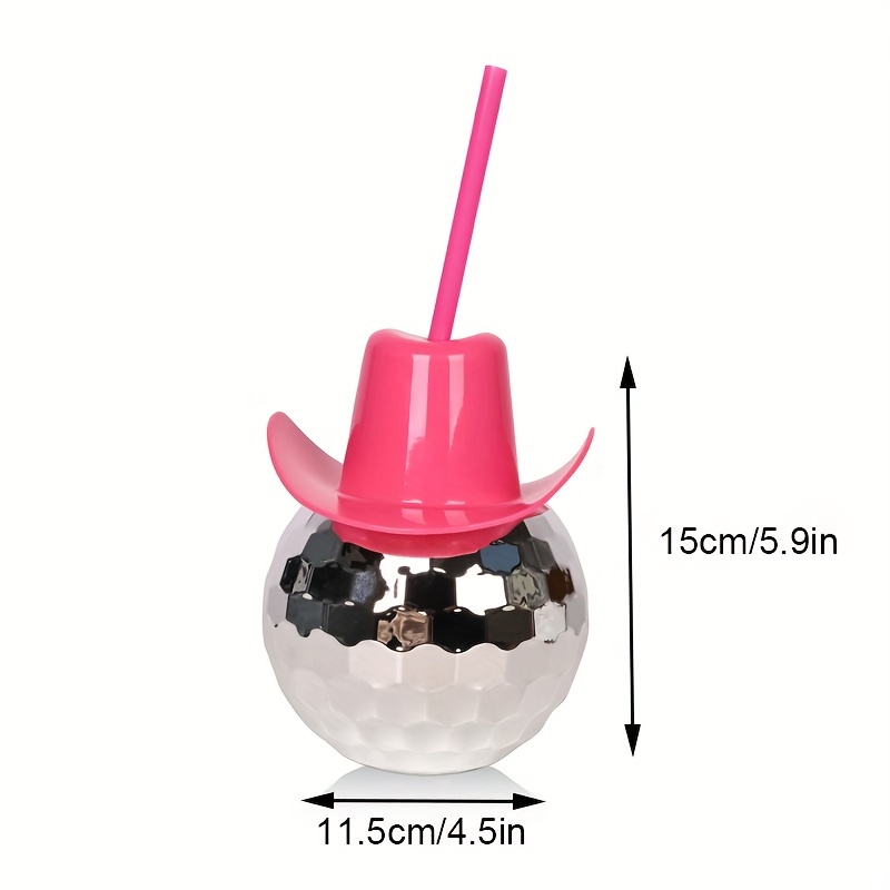 Disco Ball Cowboy Hat Tumbler  – Cowboy Hat Straw Bewertung und Preis