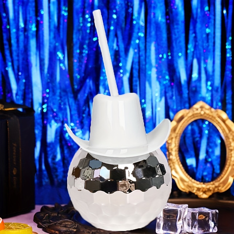 Disco Ball Cowboy Hat Tumbler  – Cowboy Hat Straw Bewertung und Preis