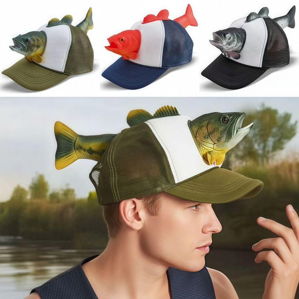Funny 3D Fish Animal Trucker H – Trucker Cap Mesh Bewertung und Preis