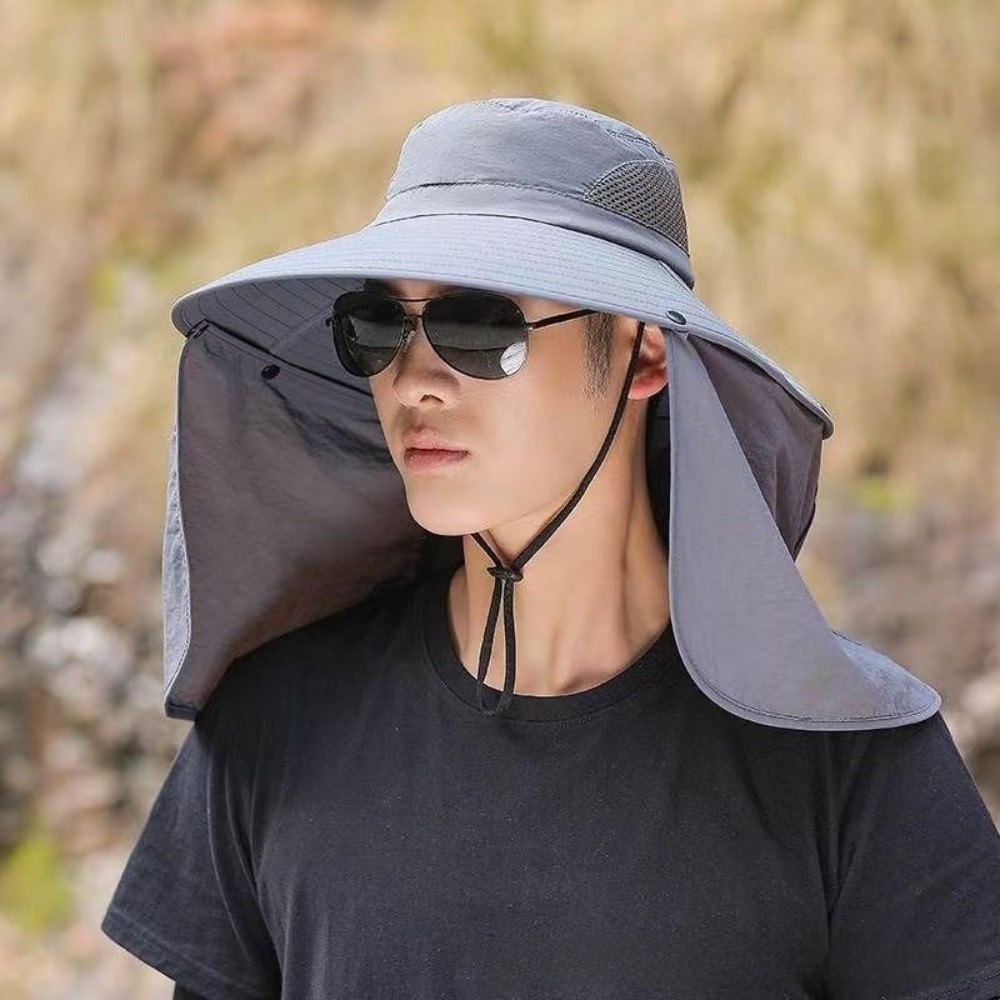 Fashion Cloth Men Sun Hat Big  – Bucket Hat Cotton Bewertung und Preis
