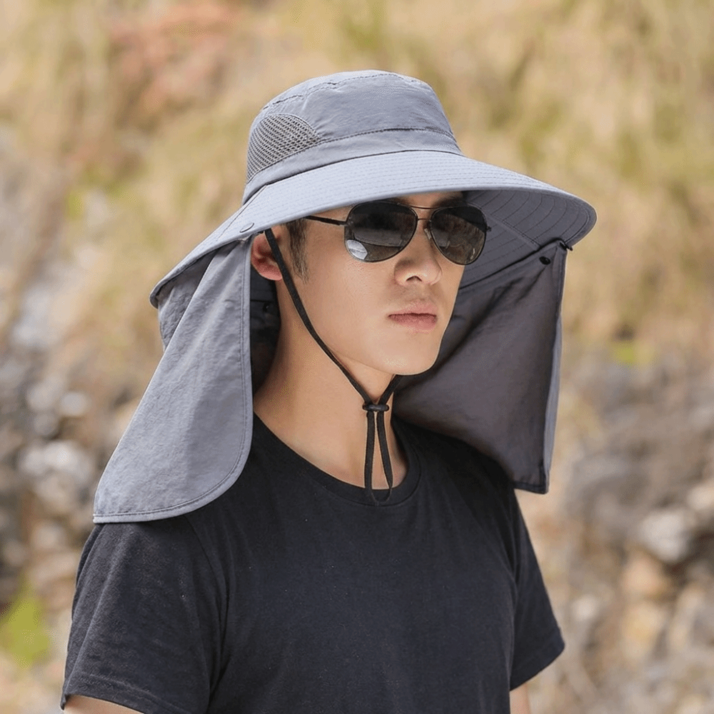 Fashion Cloth Men Sun Hat Big  – Bucket Hat Cotton Bewertung und Preis
