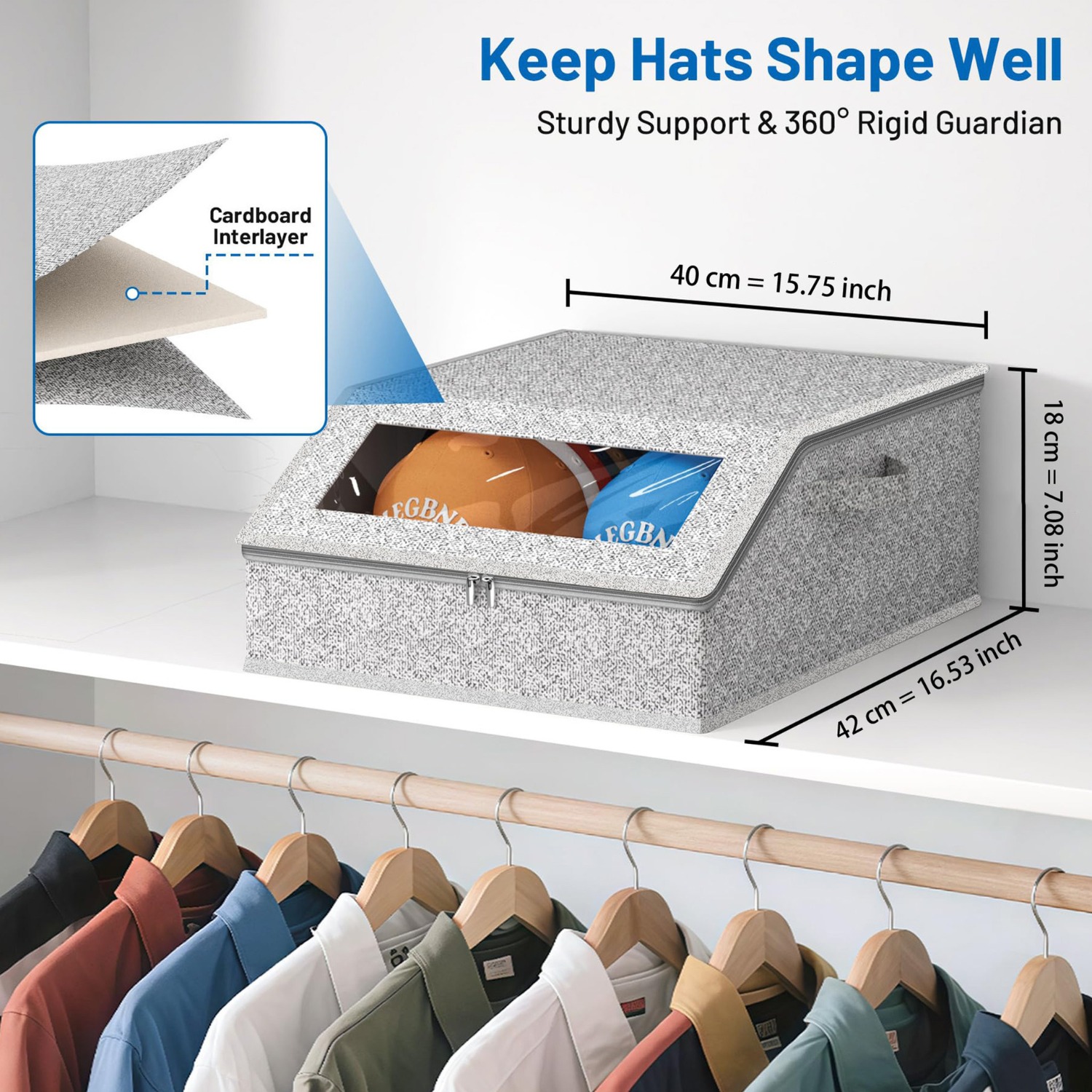 Large Capacity Double Row Hat  – Baseball Cap Structured Bewertung und Preis