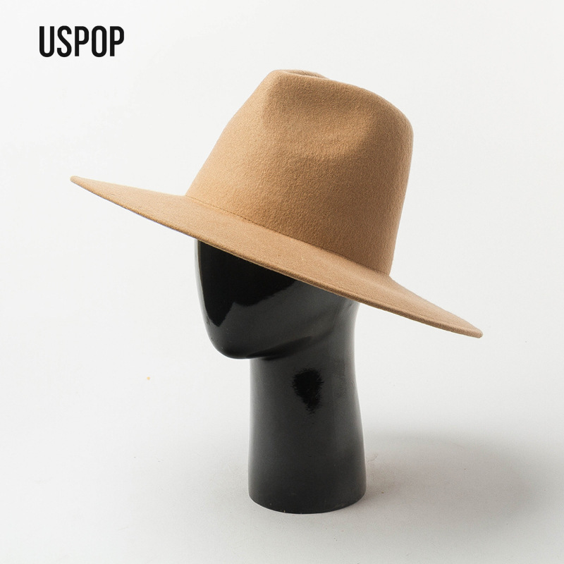 USPOP Autumn Winter Fashion Pl – Fedora Hat Wool Bewertung und Preis