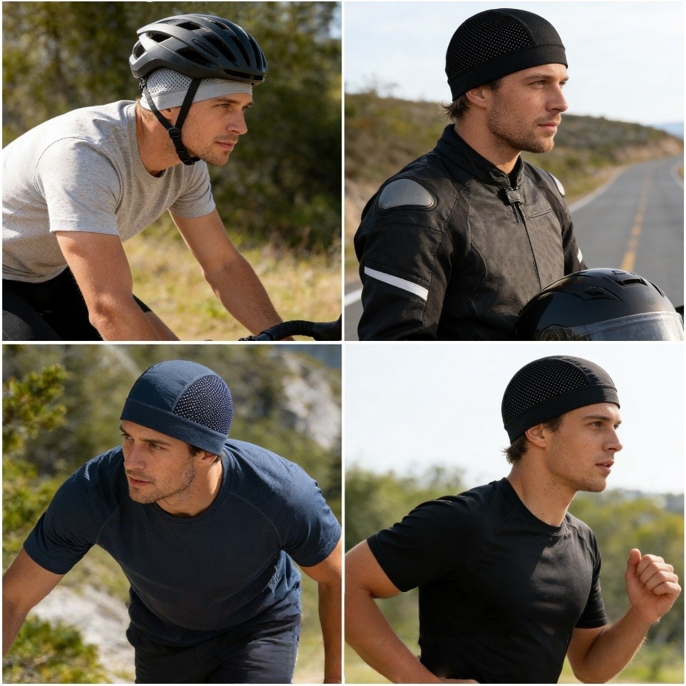 Casual Thin Mesh Skull Beanie  – Skull Cap Helmet Liner Bewertung und Preis