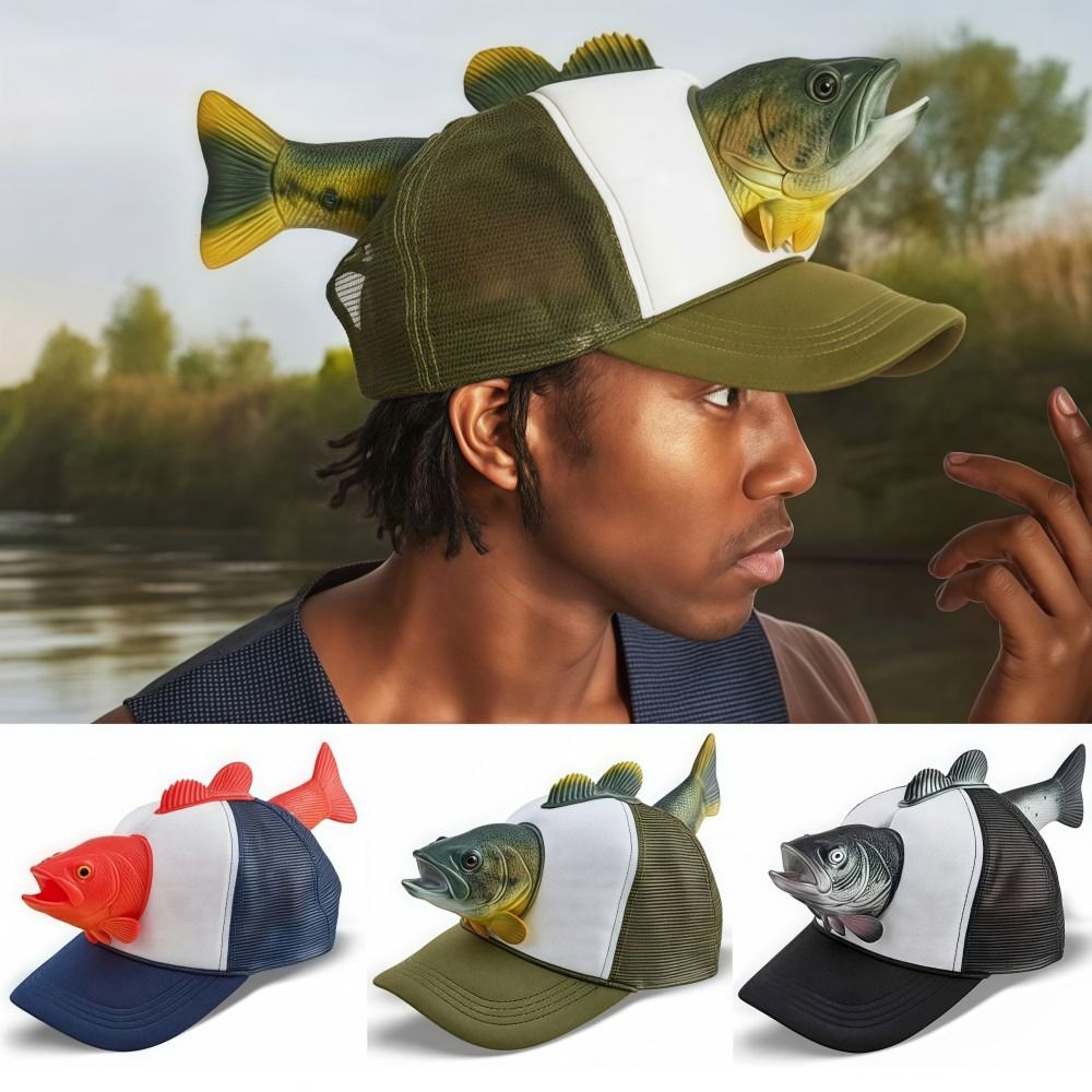 Funny 3D Fish Animal Trucker H – Trucker Cap Mesh Bewertung und Preis