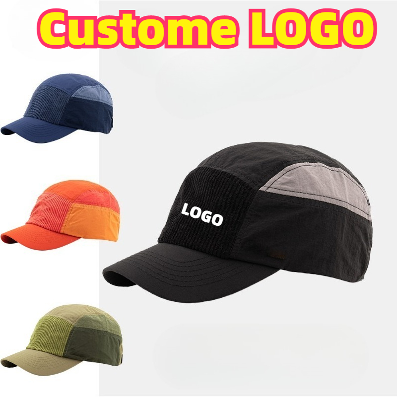 Custom Embroidered Logo Color  – Corduroy Cap 5 Panel Bewertung und Preis