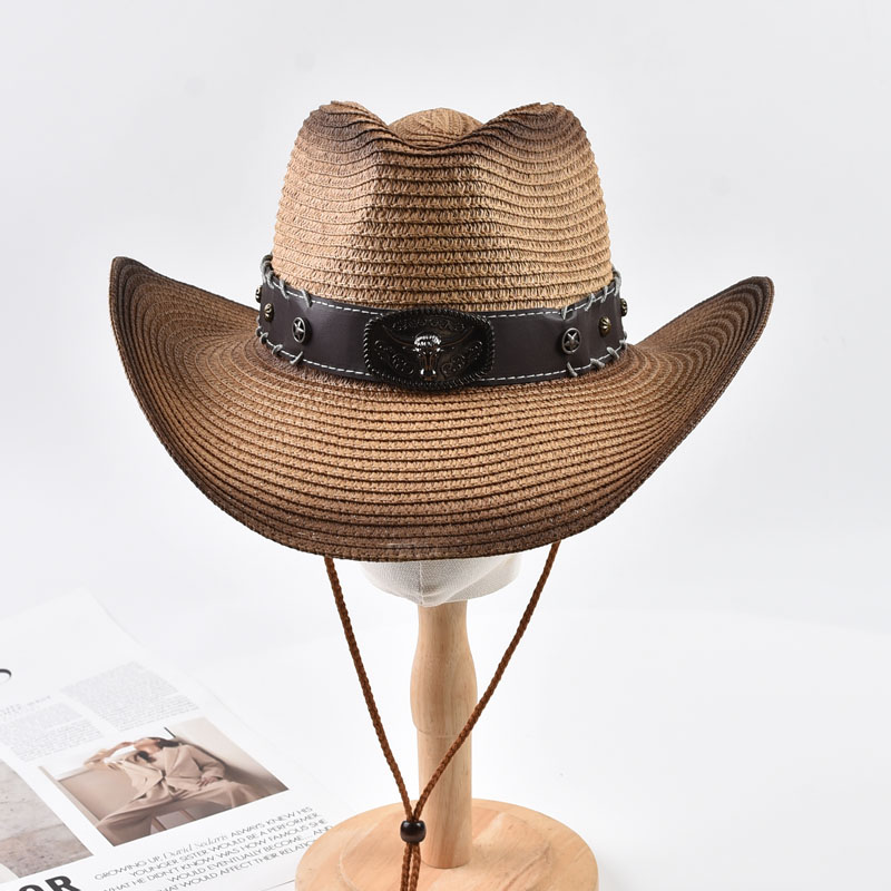 Summer Western Cowboy Straw Ha – Cowboy Hat Straw Bewertung und Preis