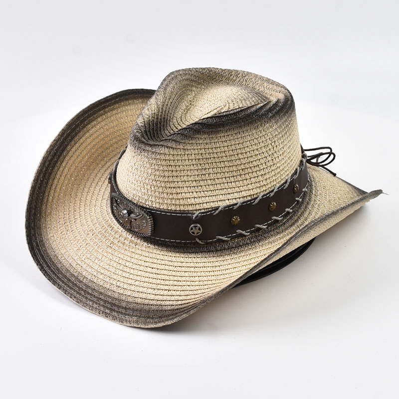 Summer Western Cowboy Straw Ha – Cowboy Hat Straw Bewertung und Preis
