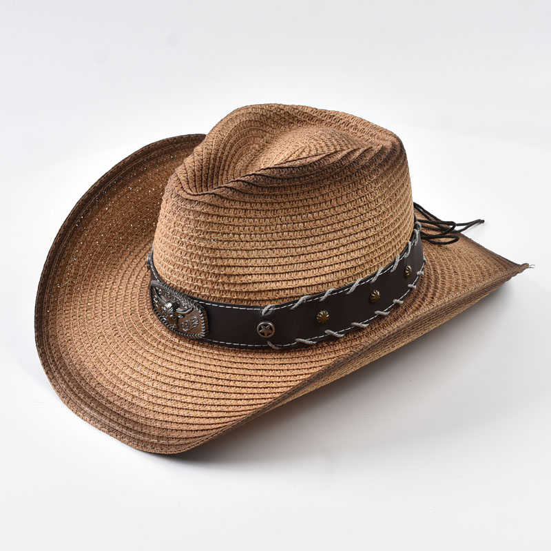 Summer Western Cowboy Straw Ha – Cowboy Hat Straw Bewertung und Preis