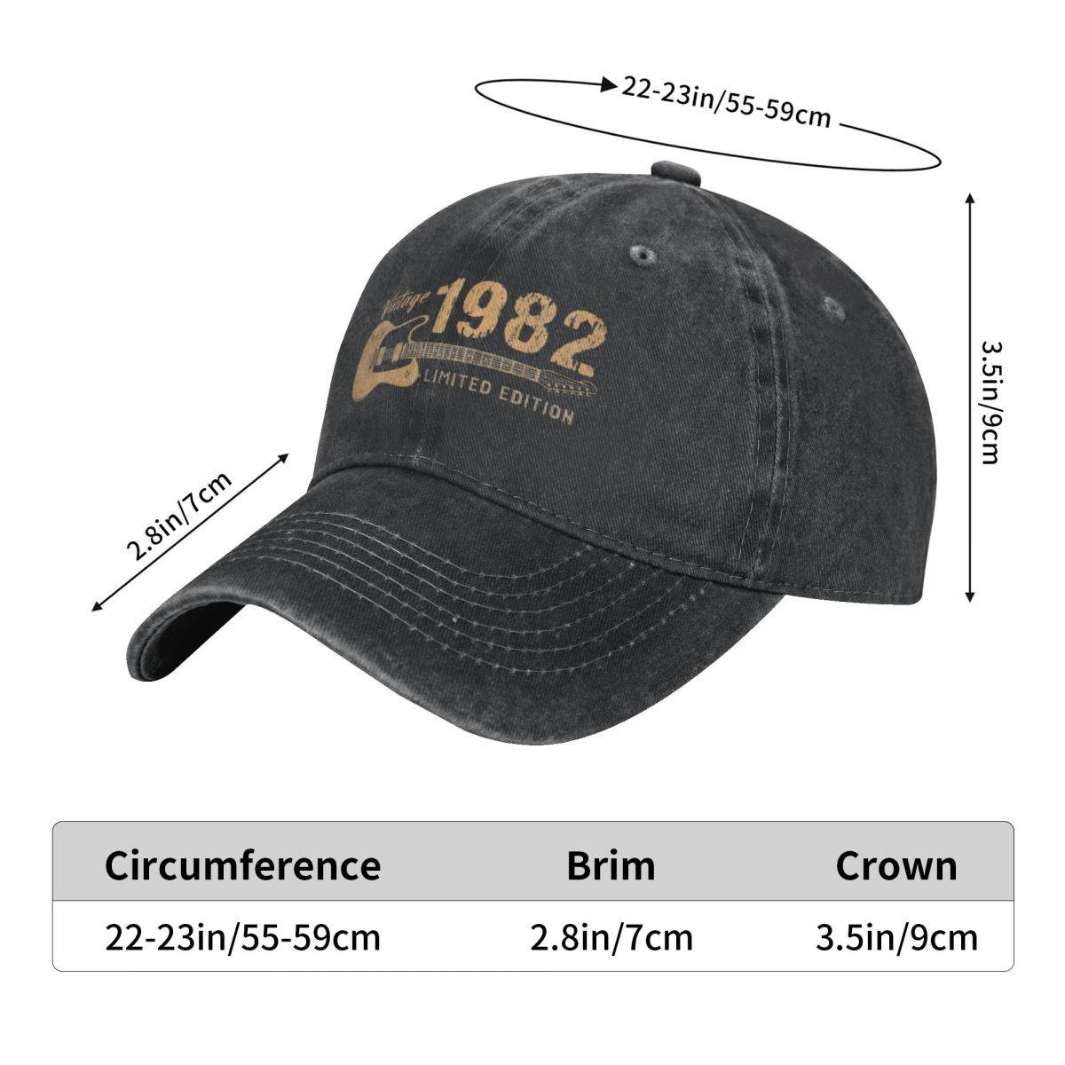 Washed Men's Baseball Cap Guit – Golf Cap Dad Bewertung und Preis