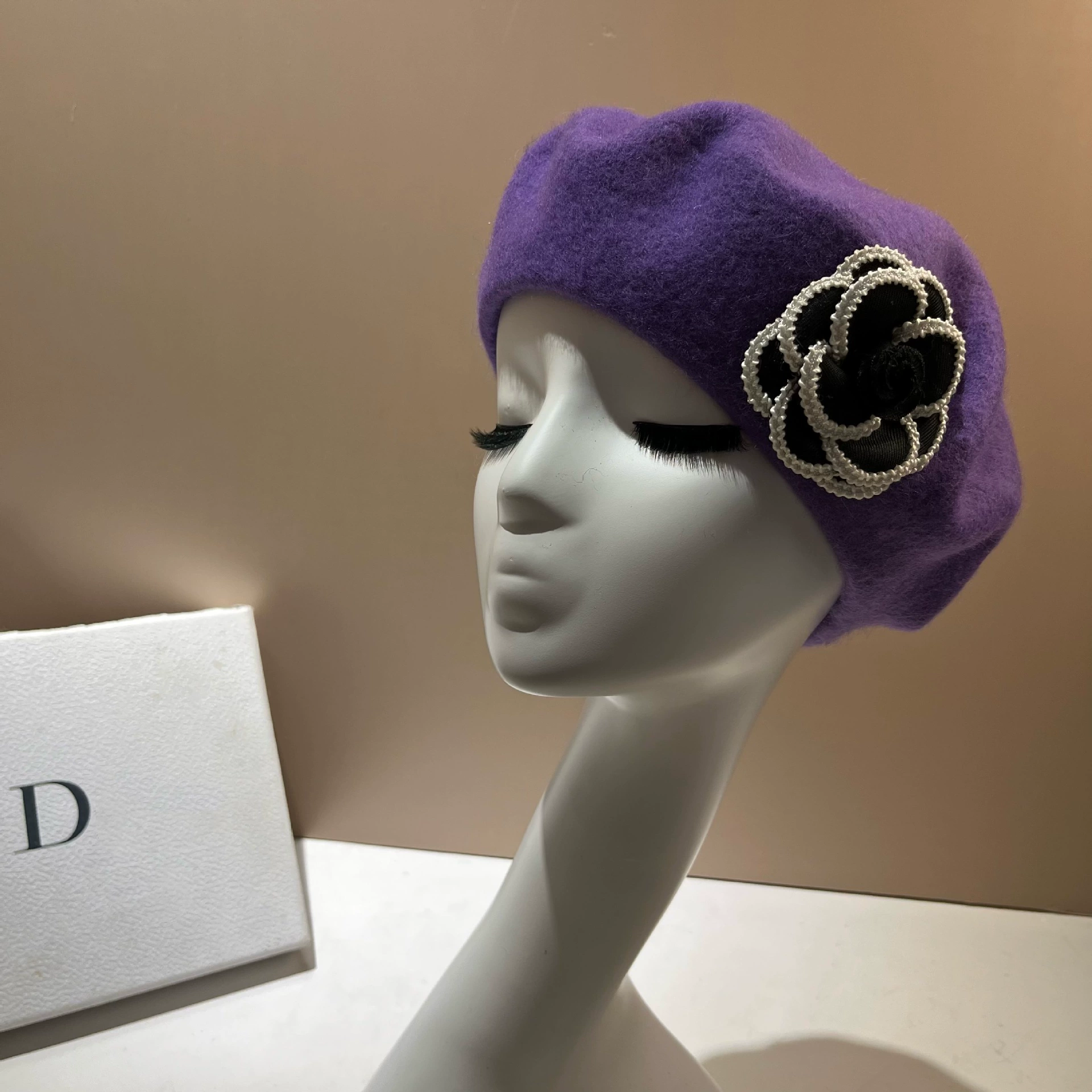 Camellia accessories 2025 autu – Beret French Wool Bewertung und Preis