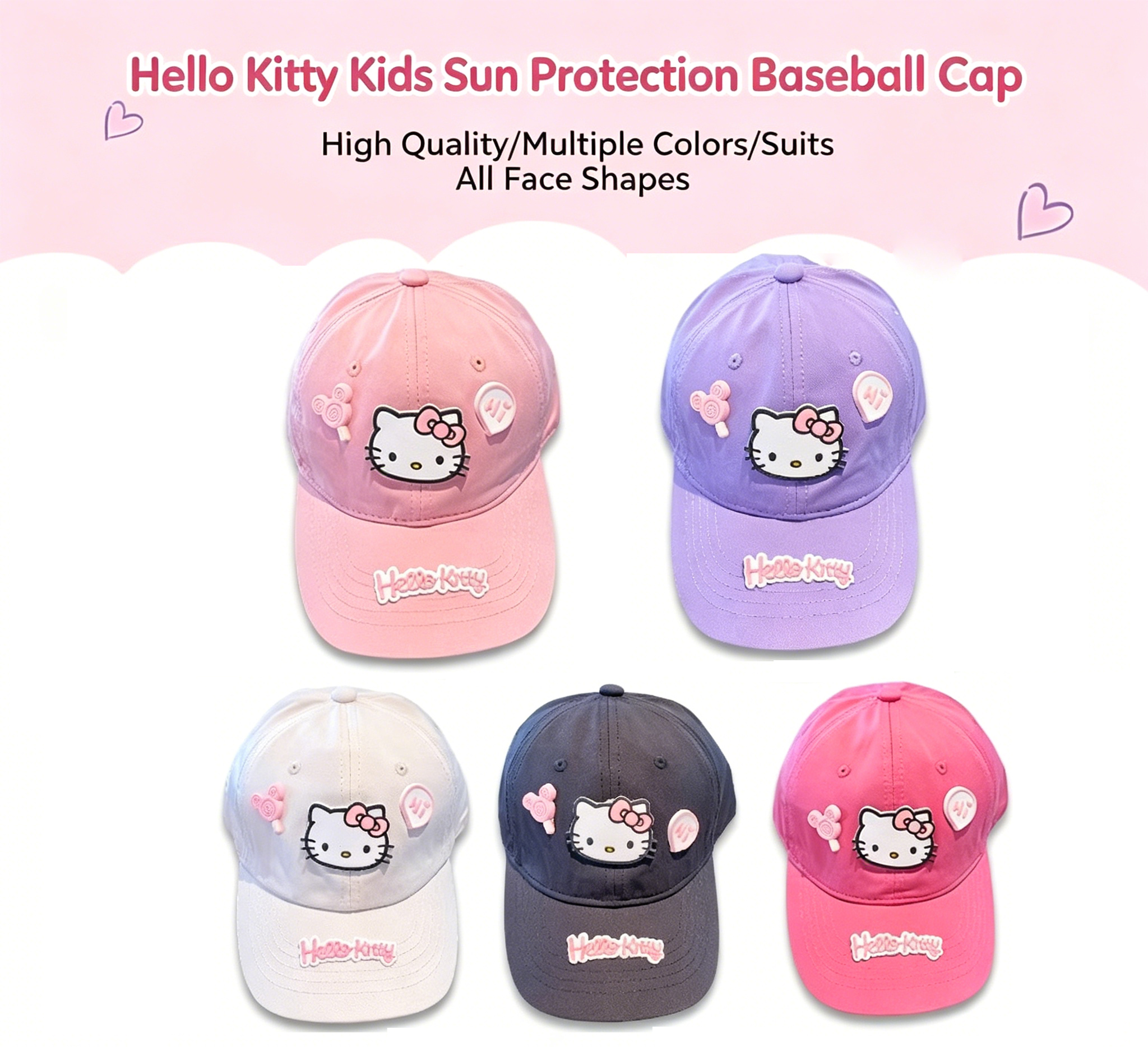 Hello Kitty Baseball Cap for T – Sun Hat Wide Brim Bewertung und Preis