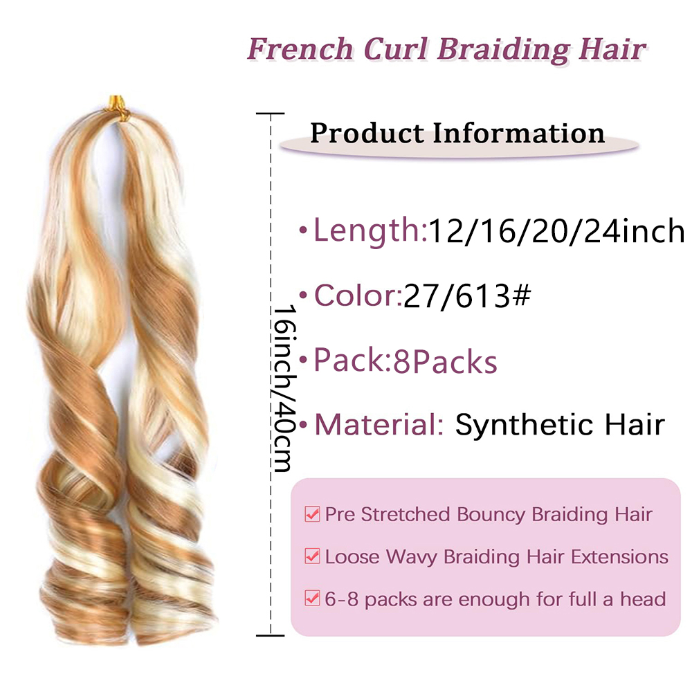 French Curly Braiding Hair 8 P – Beret French Wool Bewertung und Preis