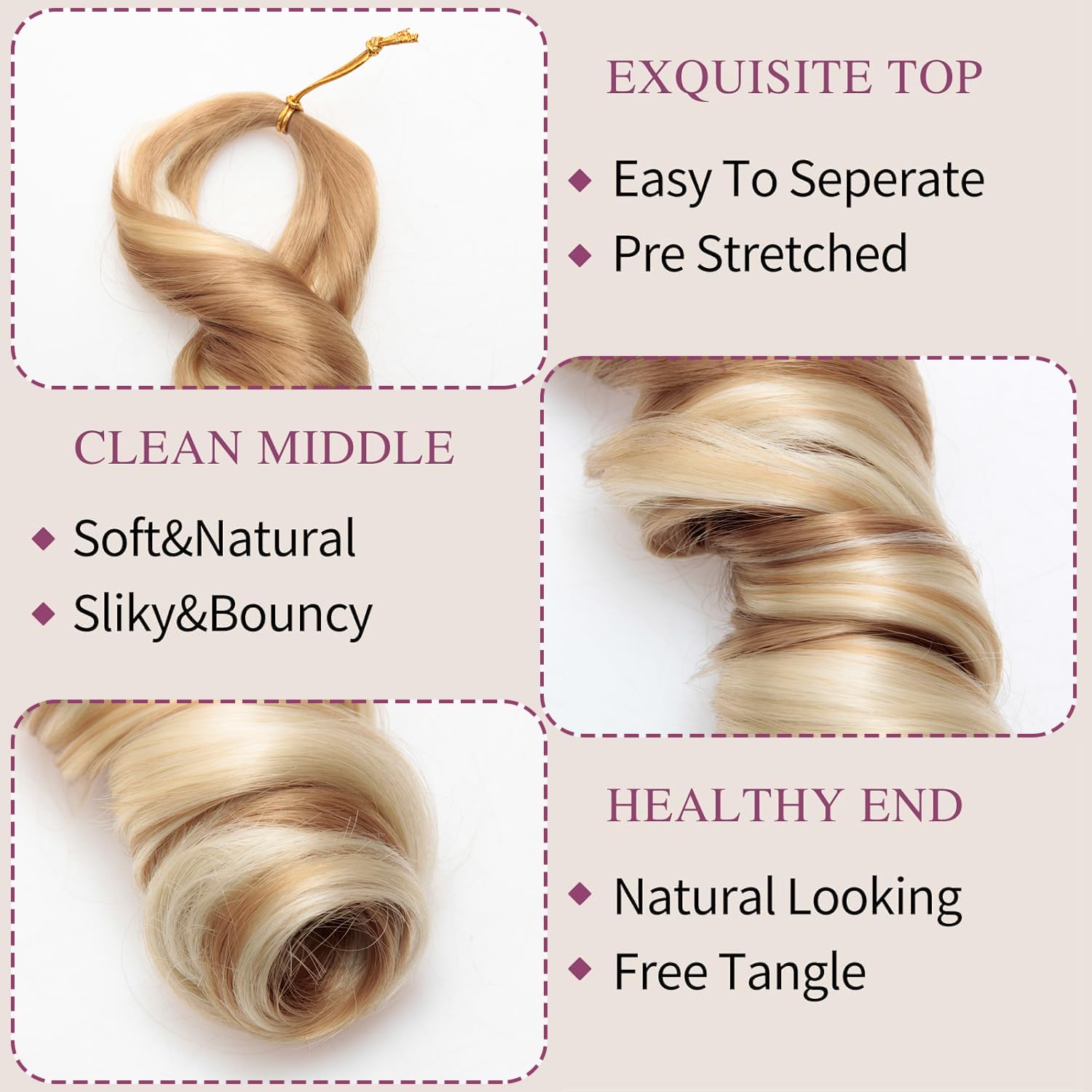 French Curly Braiding Hair 8 P – Beret French Wool Bewertung und Preis