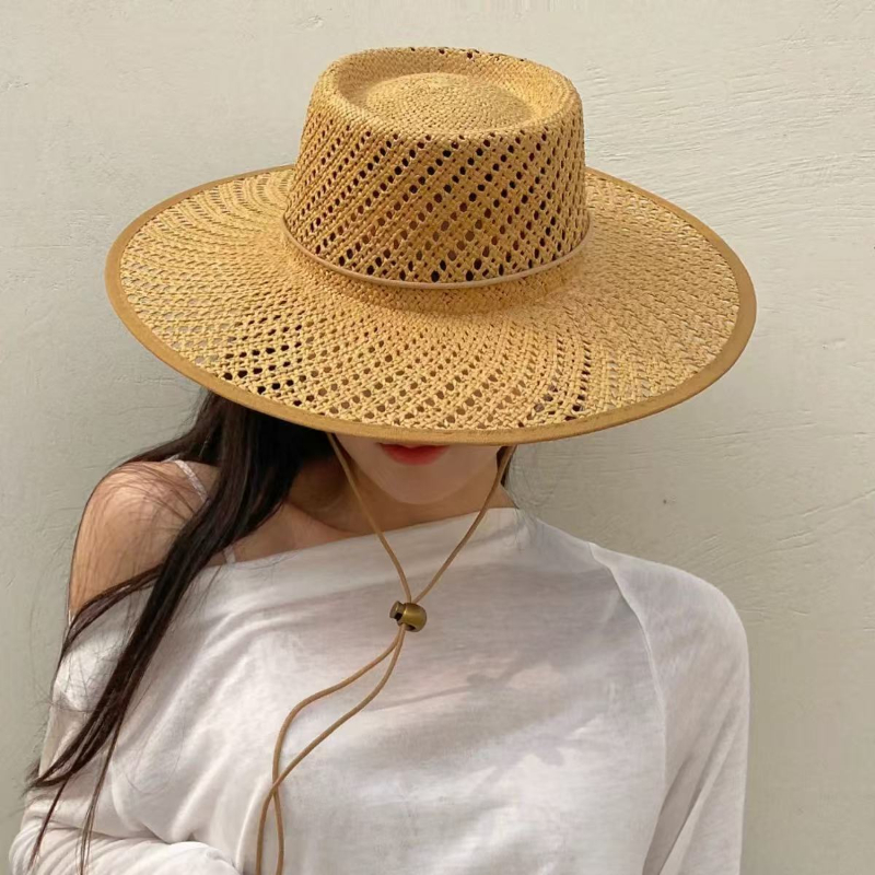 New Hand Woven Hollow Circular – Cowboy Hat Straw Bewertung und Preis