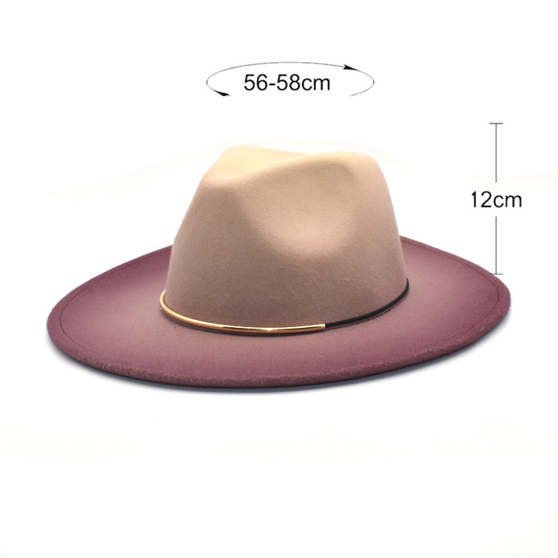 Gradient Large Brim Wool Vinta – Fedora Hat Wool Bewertung und Preis