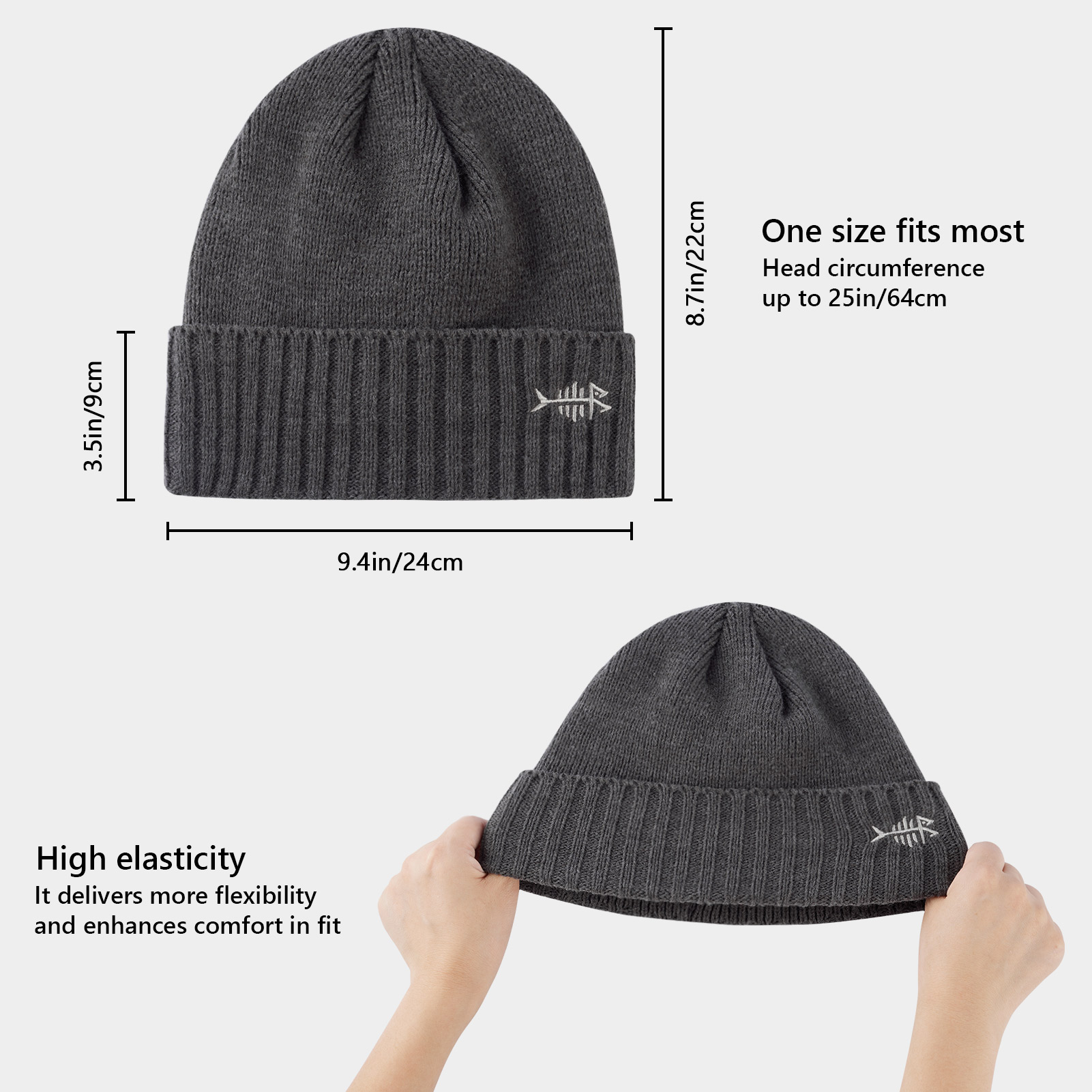 BASSDASH Winter Beanie Hats wi – Beanie Cuffed Knit Bewertung und Preis