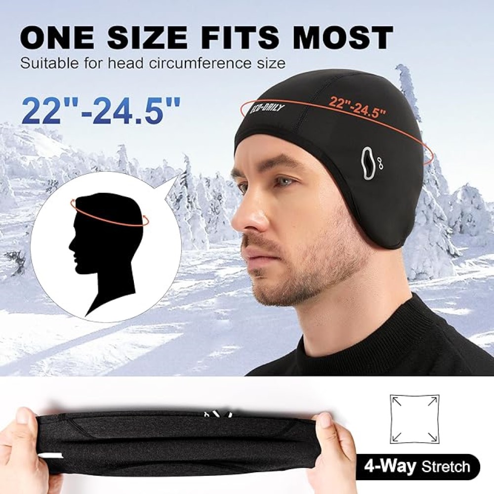 Winter Skull Cap Helmet Liner, – Skull Cap Helmet Liner Bewertung und Preis