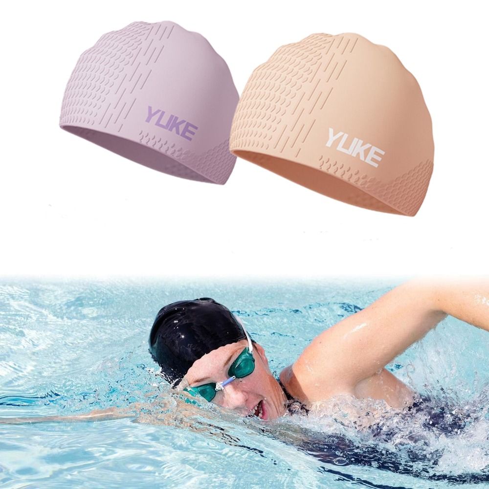Solid Color Swimming Hat Elast – Swim Hat Silicone Bewertung und Preis