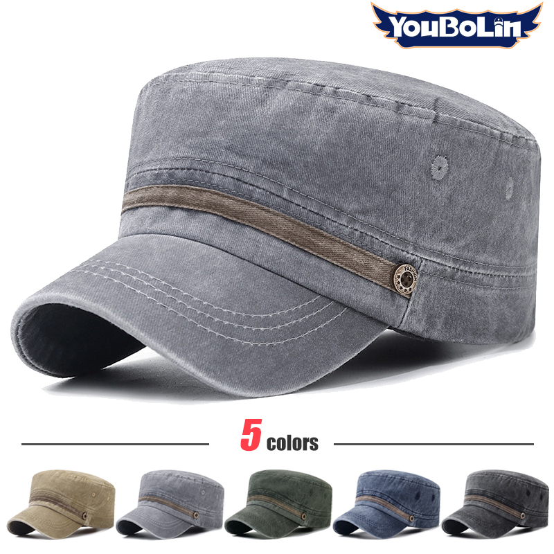 Washed hat, old cotton flat ha – Dad Hat Cotton Bewertung und Preis
