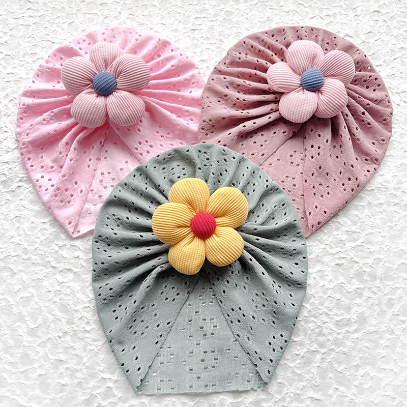 3D Flower Baby Turban Cap Summ – Dad Hat Cotton Bewertung und Preis