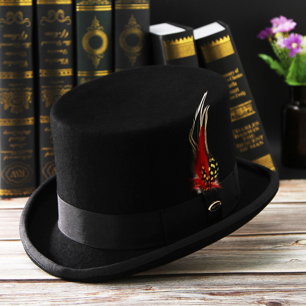 New Men Hat 100% Wool Fedora H – Fedora Hat Wool Bewertung und Preis