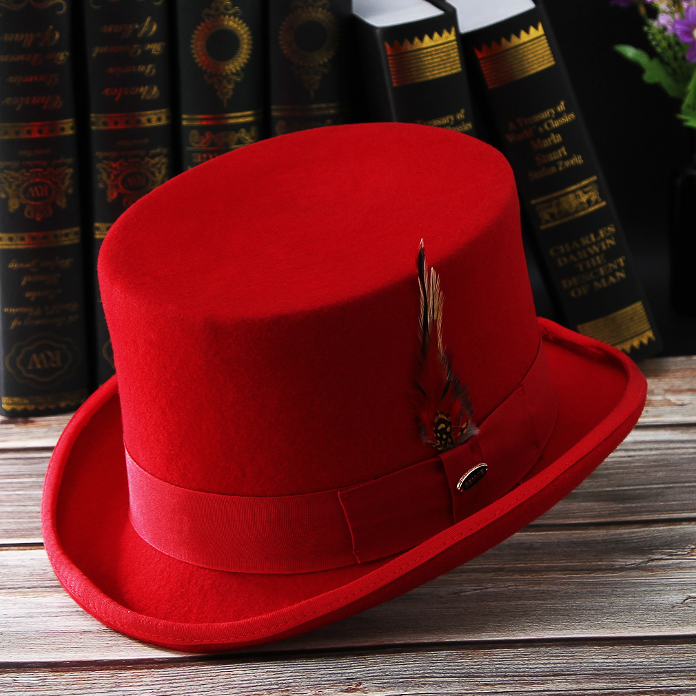 New Men Hat 100% Wool Fedora H – Fedora Hat Wool Bewertung und Preis