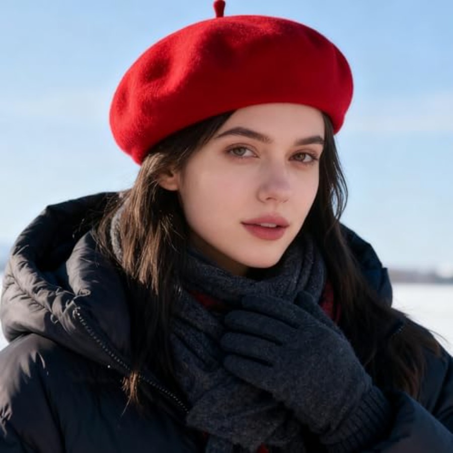 Women Classic French Beret Hat – Beret French Wool Bewertung und Preis