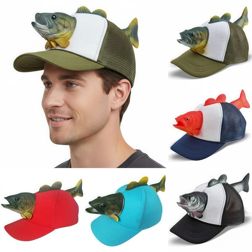 Funny 3D Fish Animal Trucker H – Trucker Cap Mesh Bewertung und Preis
