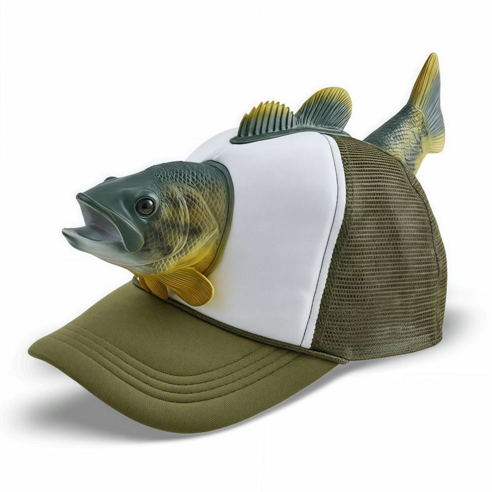 Funny 3D Fish Animal Trucker H – Trucker Cap Mesh Bewertung und Preis