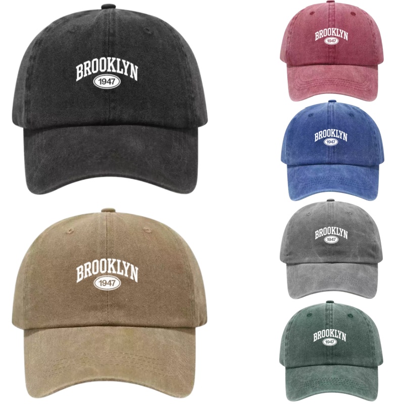 Brooklyn 1947 Printed Washed C – Golf Cap Dad Bewertung und Preis
