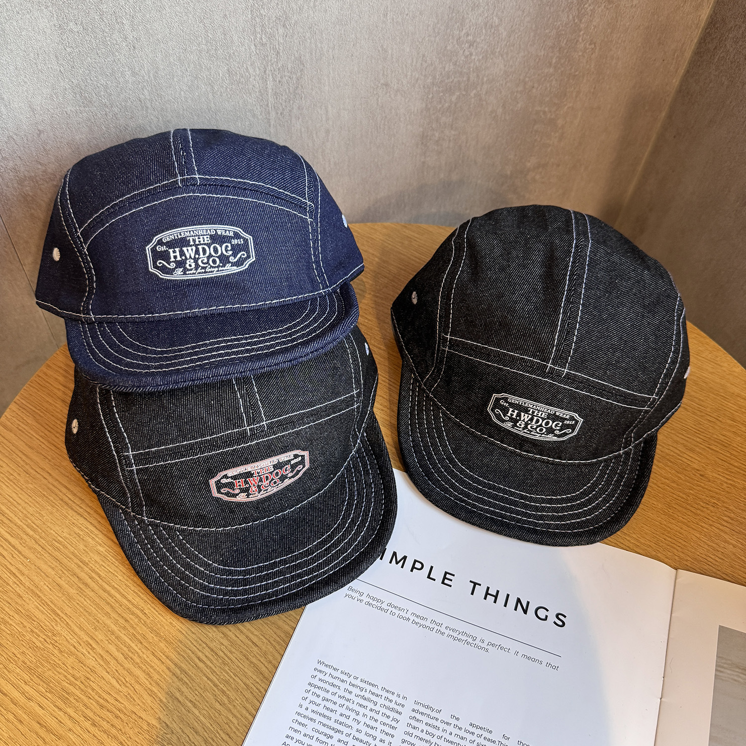 5 Panel Baseball Cap Denim Cot – Corduroy Cap 5 Panel Bewertung und Preis
