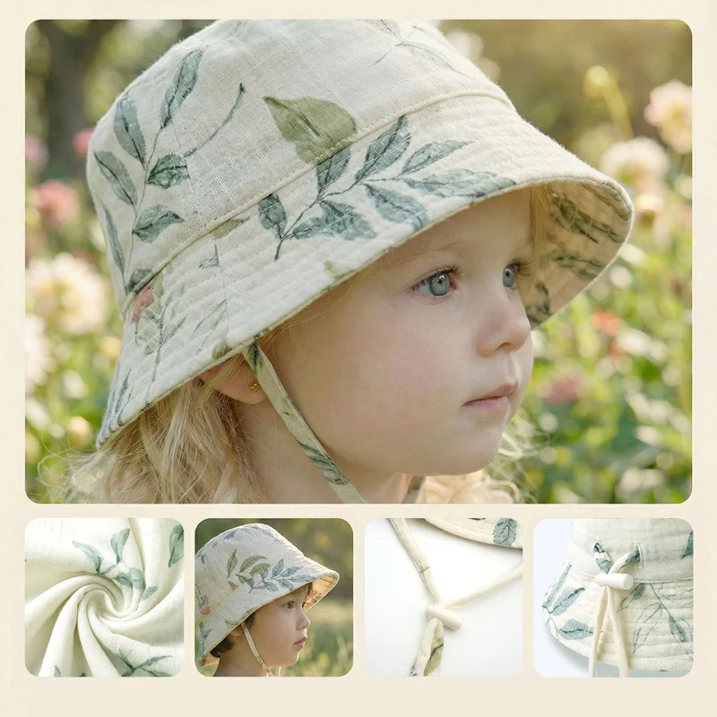 Muslin Baby Summer Hat Adjusta – Bucket Hat Cotton Bewertung und Preis