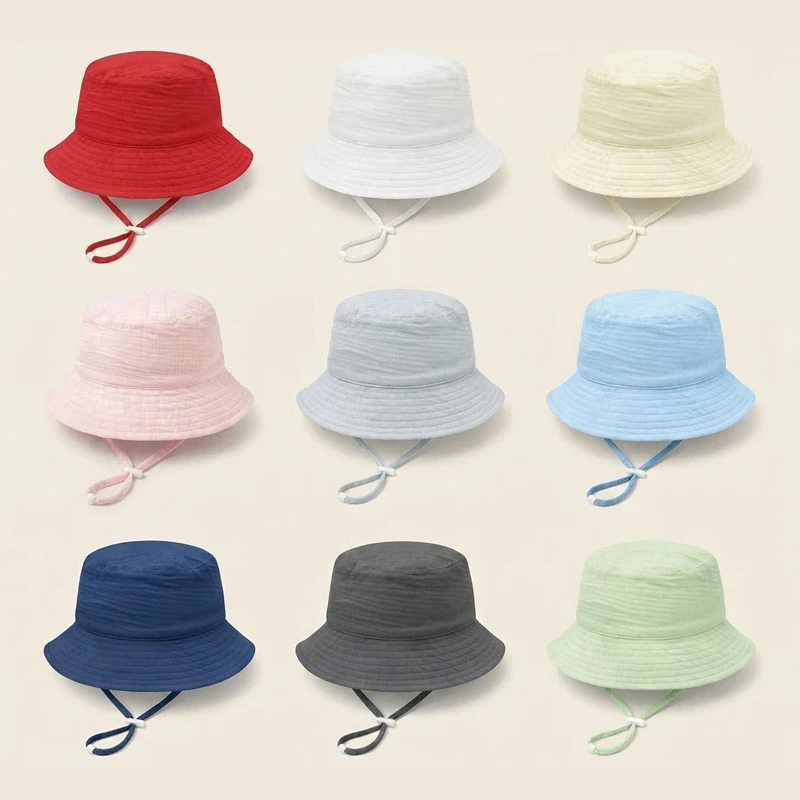 Muslin Baby Summer Hat Adjusta – Bucket Hat Cotton Bewertung und Preis