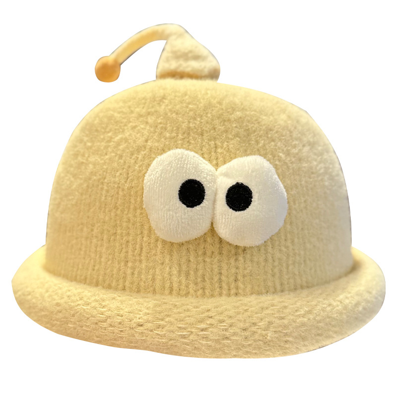 Playful Big-Eyed Garlic Knitte – Beanie Cuffed Knit Bewertung und Preis