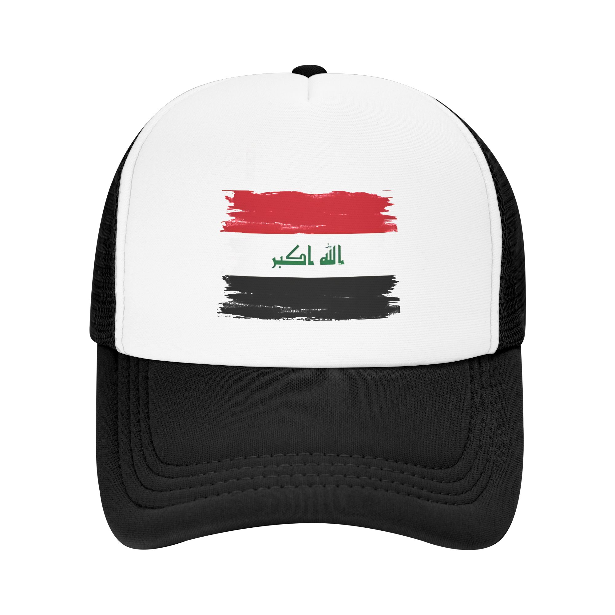 Mesh Sun Hats Iraq Flag Nation – Trucker Cap Mesh Bewertung und Preis