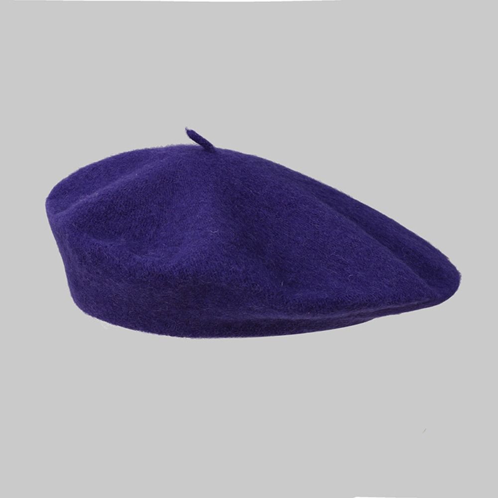 Solid Color Elegant Lady All M – Beret French Wool Bewertung und Preis