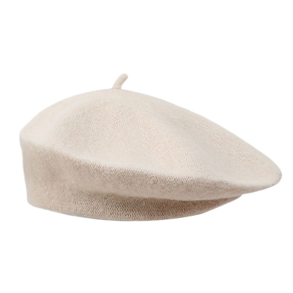 Solid Color Elegant Lady All M – Beret French Wool Bewertung und Preis