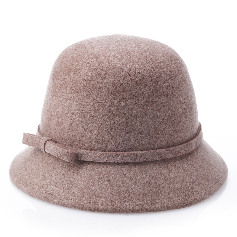 100% Real Wool Women Hats Autu – Fedora Hat Wool Bewertung und Preis