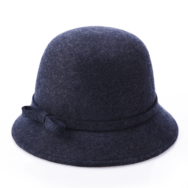 100% Real Wool Women Hats Autu – Fedora Hat Wool Bewertung und Preis