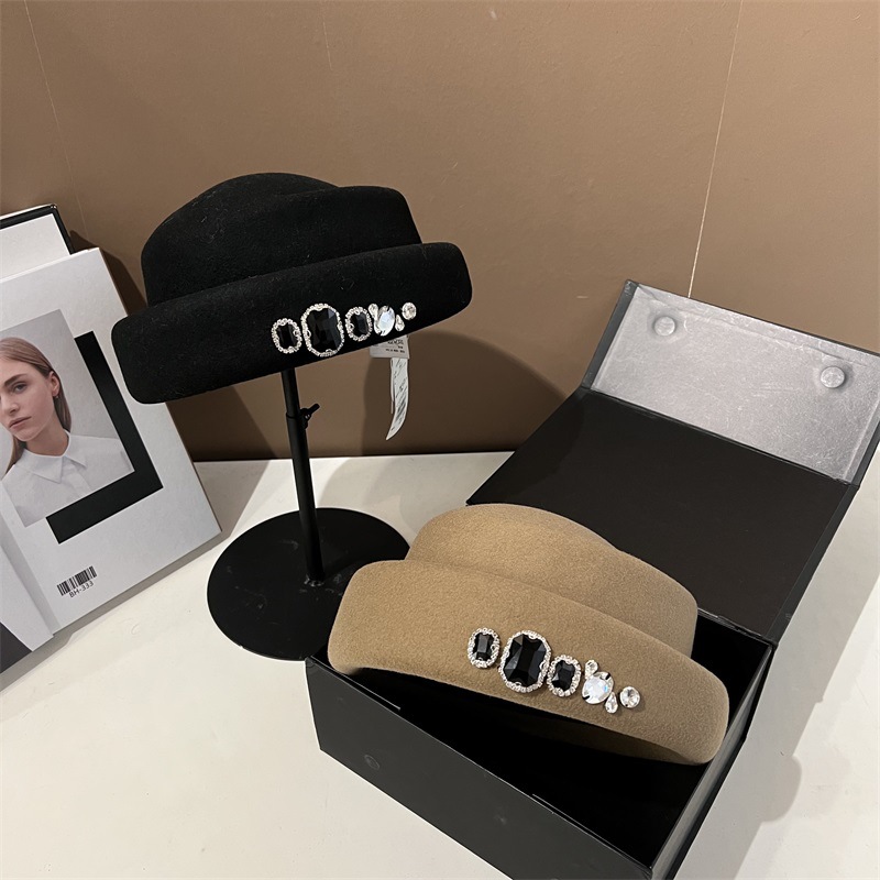 High quality rhinestone wool t – Fedora Hat Wool Bewertung und Preis