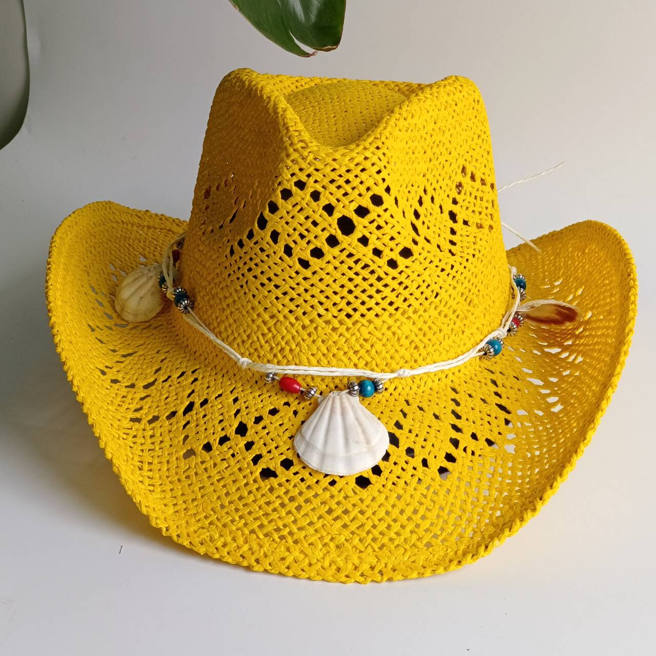 Bright yellow Cowboy Straw Hat – Cowboy Hat Straw Bewertung und Preis