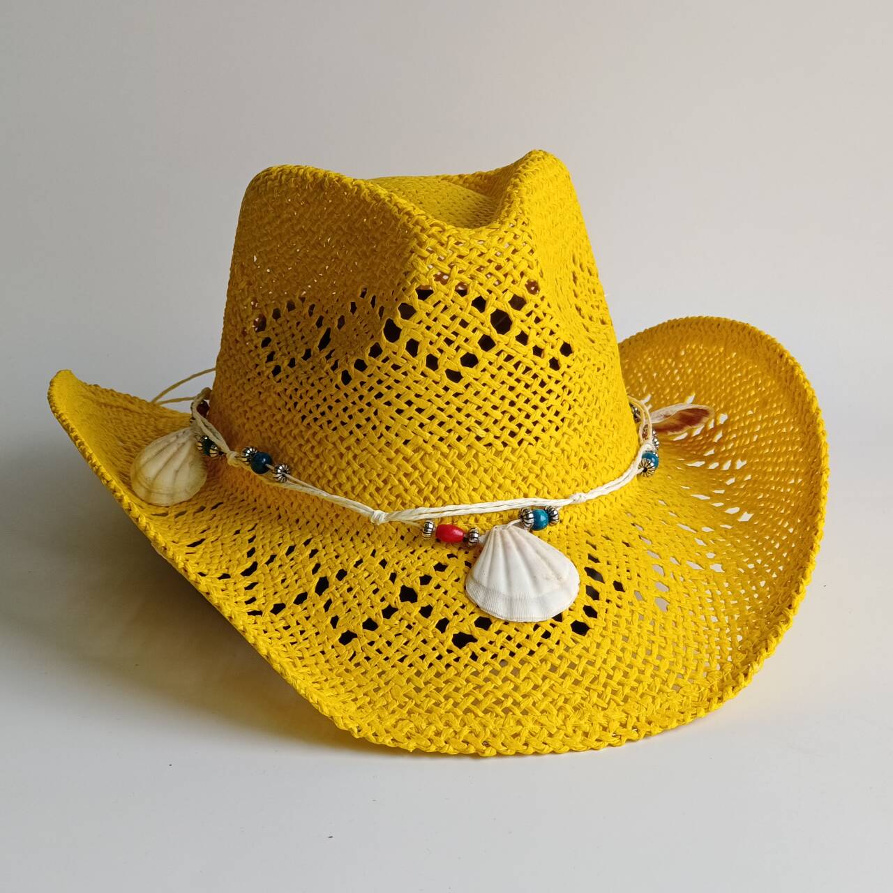 Bright yellow Cowboy Straw Hat – Cowboy Hat Straw Bewertung und Preis