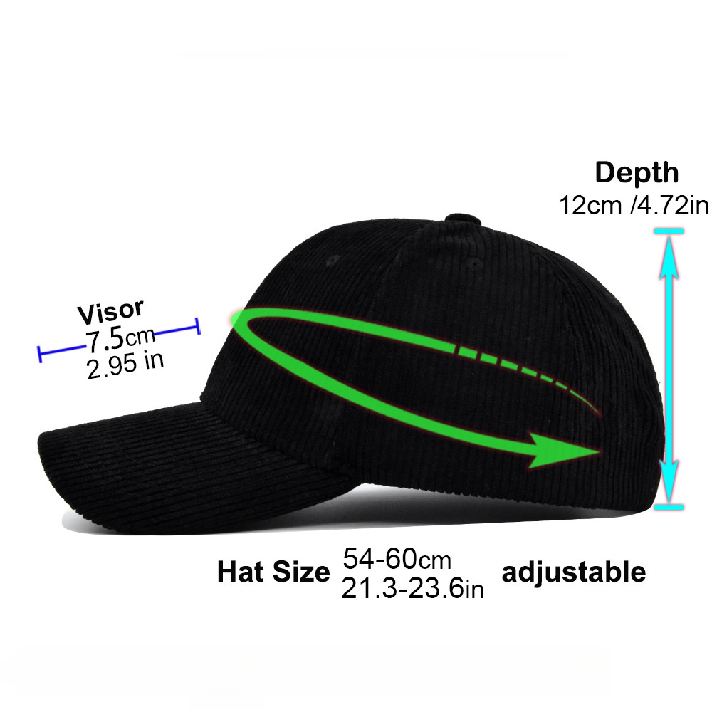Corduroy Trucker Hat Unisex 5  – Corduroy Cap 5 Panel Bewertung und Preis