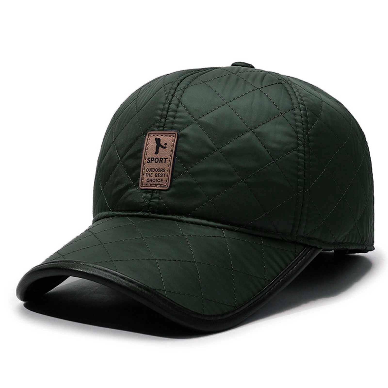 Winter Men PU Baseball Cap War – Winter Trapper Hat Bewertung und Preis