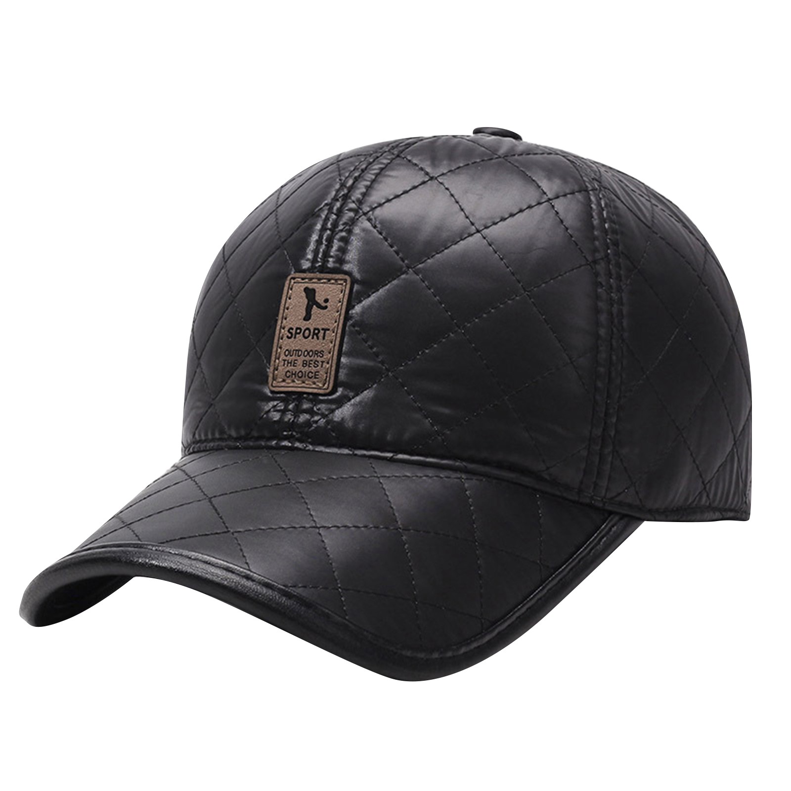 Winter Men PU Baseball Cap War – Winter Trapper Hat Bewertung und Preis