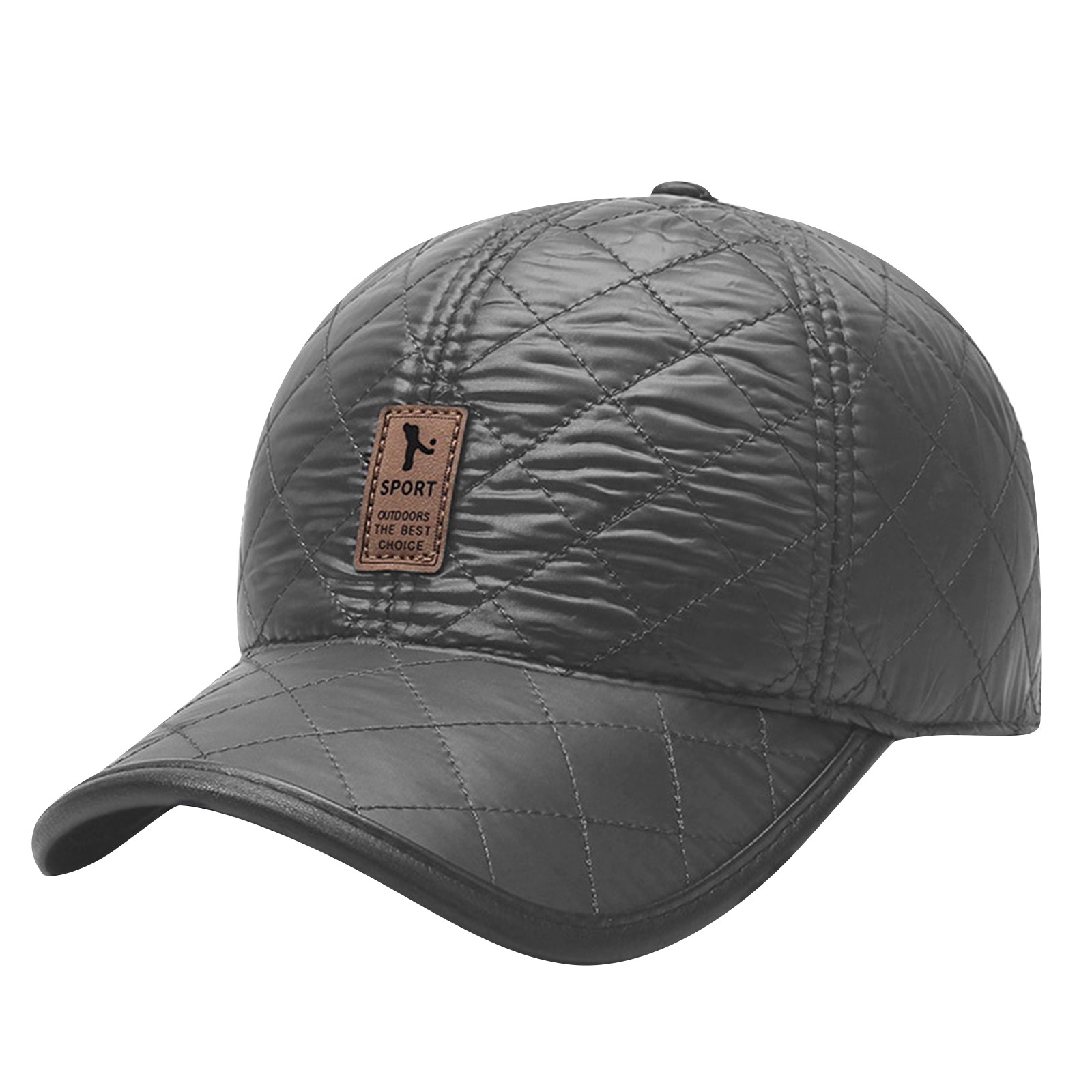 Winter Men PU Baseball Cap War – Winter Trapper Hat Bewertung und Preis